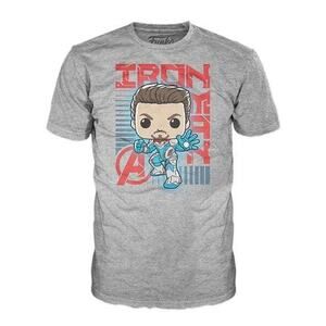 Marvel Funko Pop Tees Avengers End Game Iron Man T-shirt